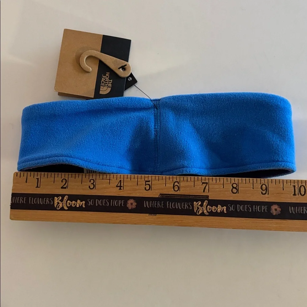 Kids North Face Royal Blue Fleece Headband with Navy Lining  Blue North Face